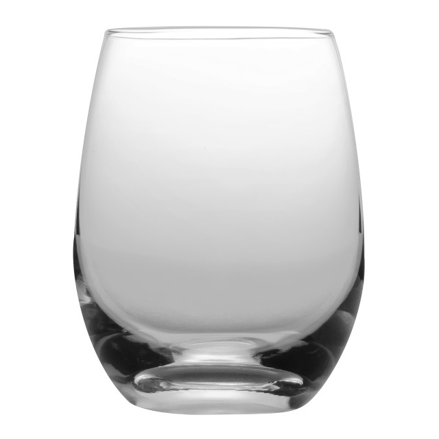 Omada Stemless White Wine Glasses, Set of 4