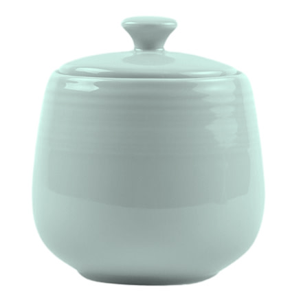 Jenna Clifford Embossed Lines Mermaid Mist Sugar Pot, 275ml