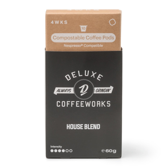4WKS Deluxe Compostable Coffee Pods, 10 Pods angle