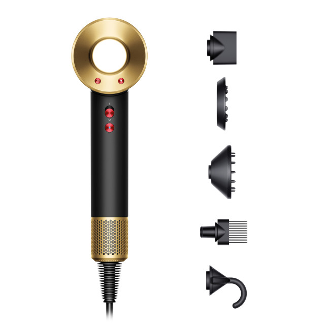 Dyson HD07 Nickel/Copper Supersonic Hair Dryer - Onyx/Gold 
