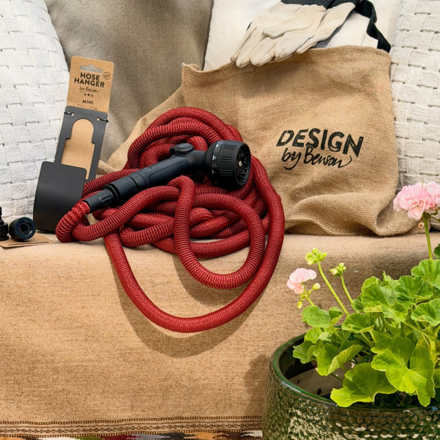 By Benson Deluxe Hose Set, 15m - Falu Red