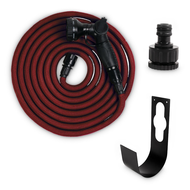By Benson Deluxe Hose Set, 15m - Falu Red