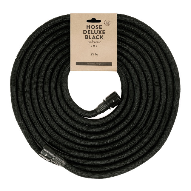 By Benson Deluxe Hose, 25m - Black