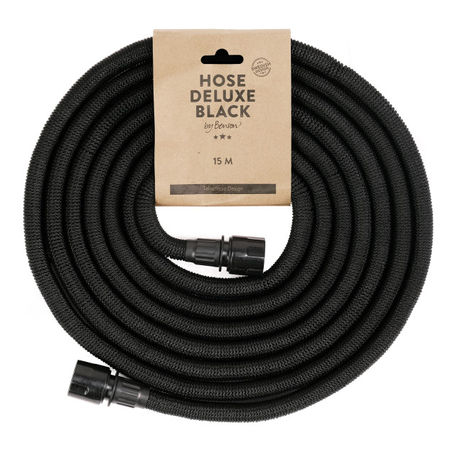 By Benson Deluxe Hose, 15m - Black