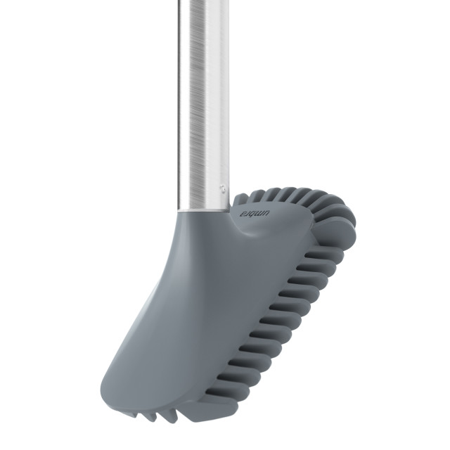 Umbra Flex Adhesive Toilet Brush - White close up of brush