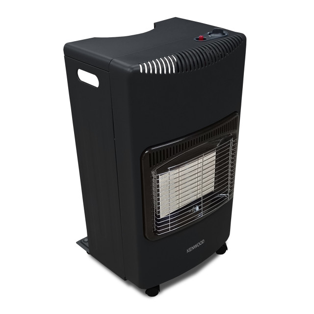 Kenwood 3 Panel Gas Heater, GHM20.000BK angle