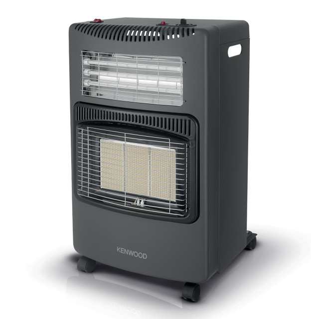 Kenwood Dual Heating Gas & Electric Heater, GHE30.000BK