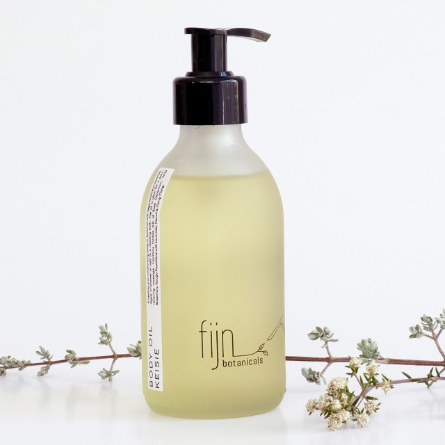 Fijn Botanicals Keisie Body Oil, 200ml with Packaging