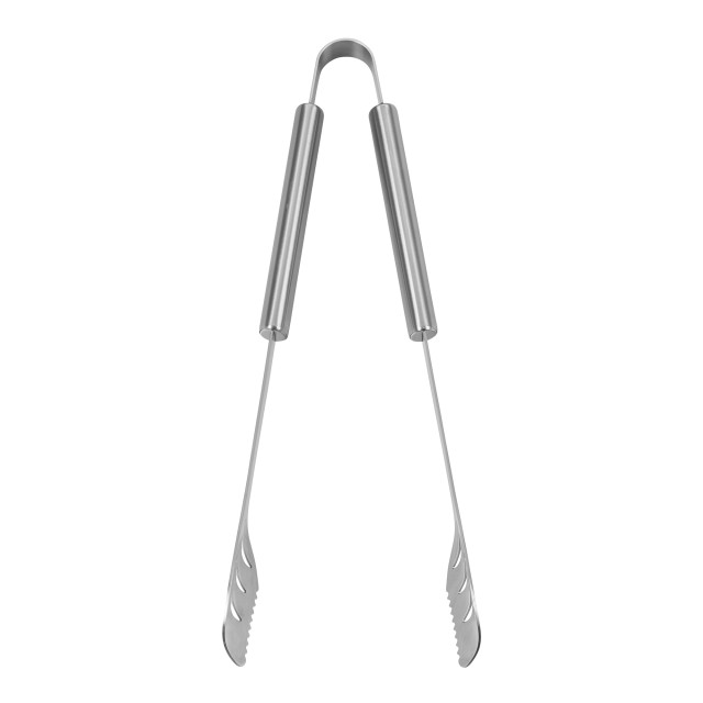 Le Creuset Outdoor Stainless Steel Tongs angle