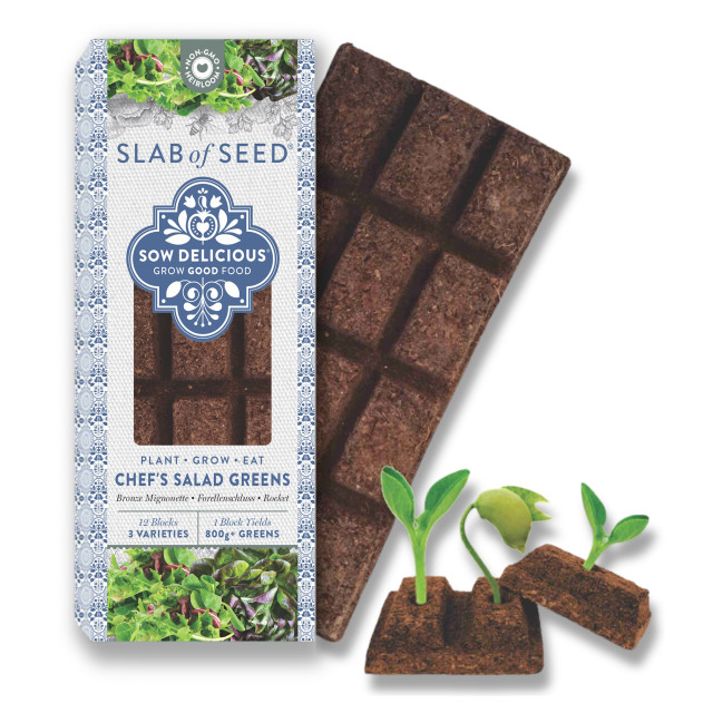 Slab of Seed Chef's Salad Greens
