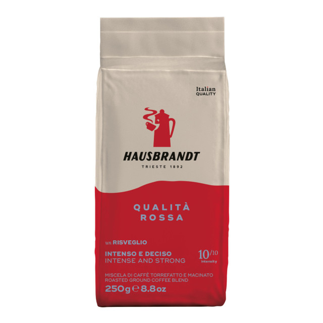 Hausbrandt Qualita Rossa Ground Coffee, 250g