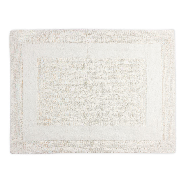 Thread Office Reversible Bathmat, 60cm x 80cm - White