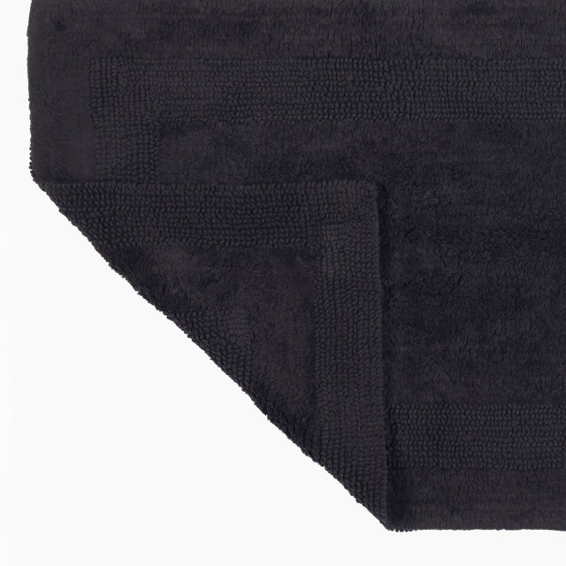 Thread Office Reversible Bathmat, 60cm x 80cm - Black