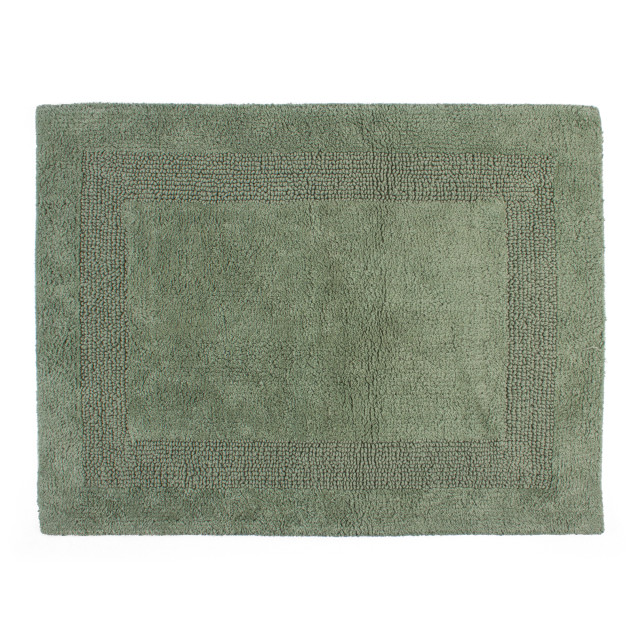 Thread Office Reversible Bathmat, 60cm x 80cm - Green