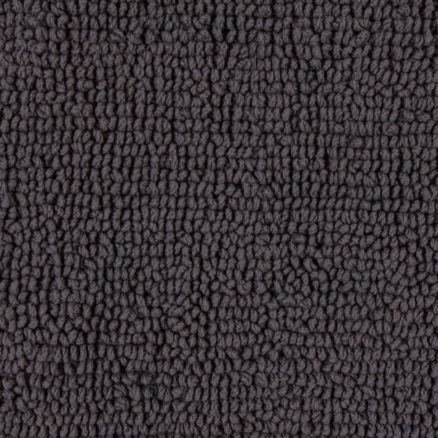 Thread Office Reversible Bathmat, 60cm x 140cm - Grey texture