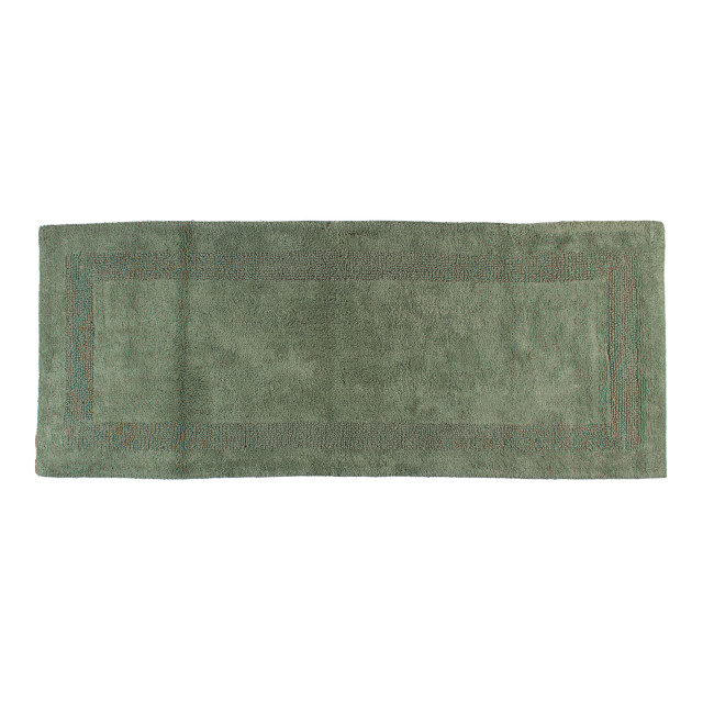 Thread Office Reversible Bathmat, 60cm x 140cm - Green