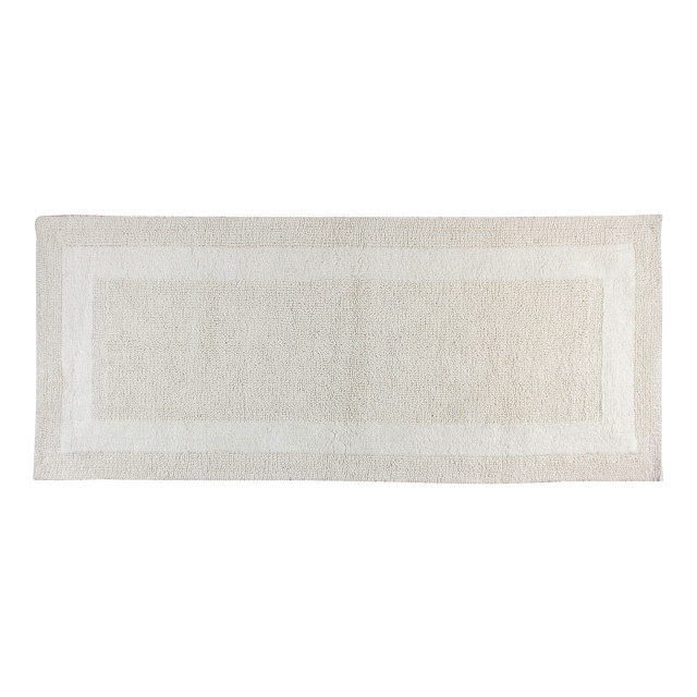 Thread Office Reversible Bathmat, 60cm x 140cm - White