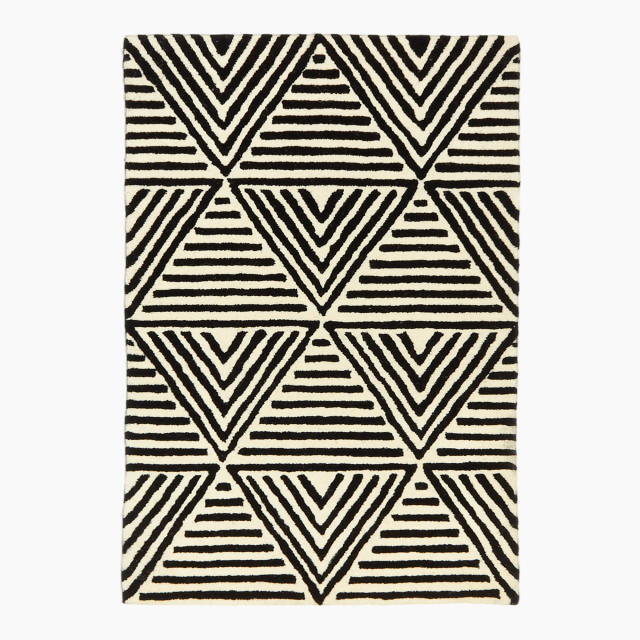 Thread Office Tri Plush Wool Rug, 160cm x 230cm