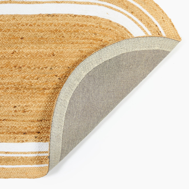 Thread Office Oval Braided Jute Rug, 200cm x 300cm