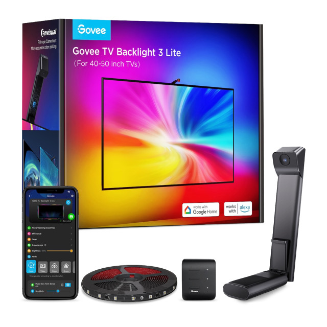 Govee TV Backlight 3 Lite for 55-65 inch TV - 40-50 inch TV