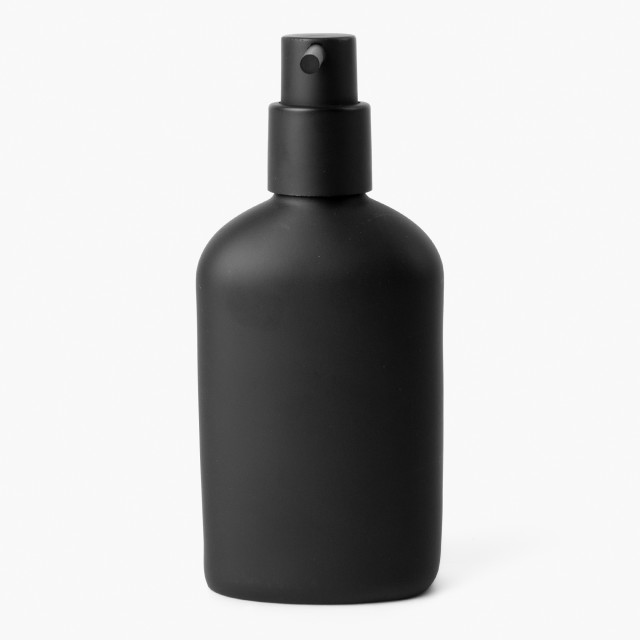 Thread Office Matte Black Soap Dispenser Front view