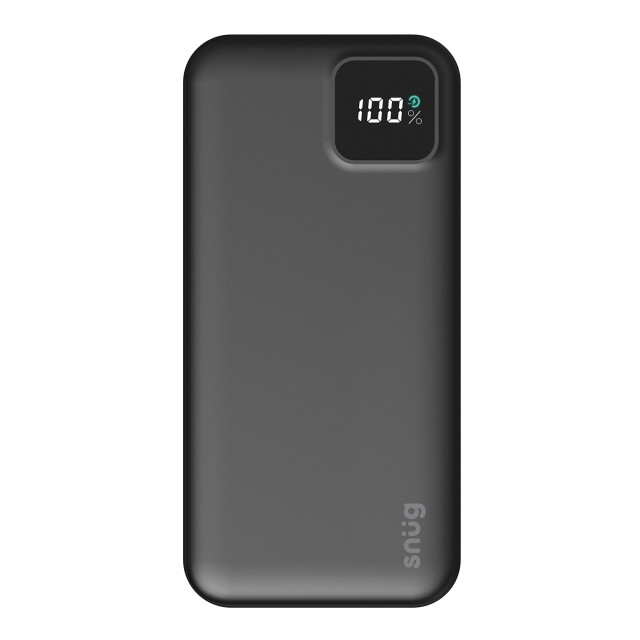 Snug 20000mAh Square Digital Display PD Powerbank angle
