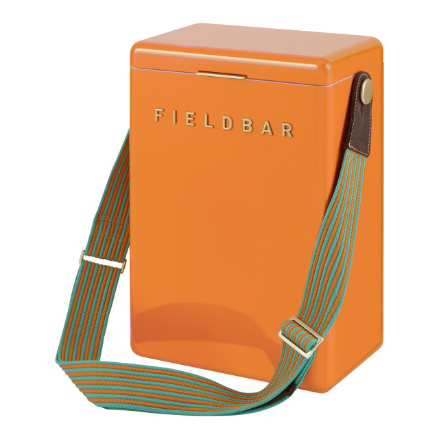 Fieldbar The Drinks Box Swing Sling - Orchard Orange & Parisian Green angle