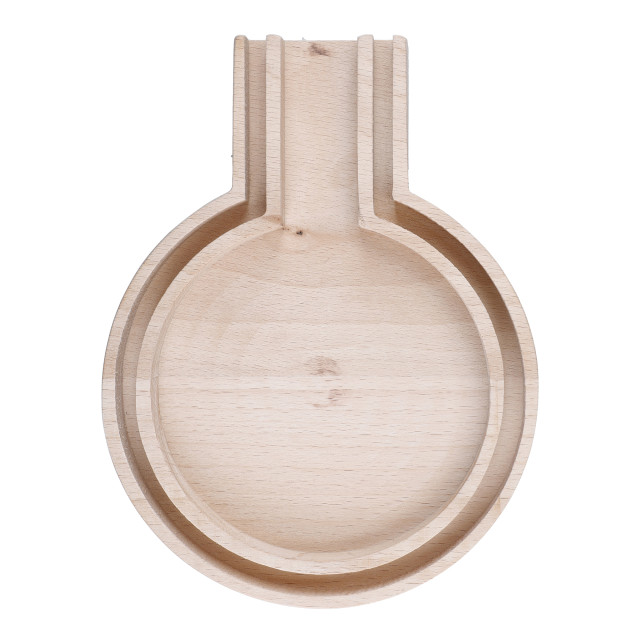 KitchenCraft Idilica Beechwood Spoon Rest angle
