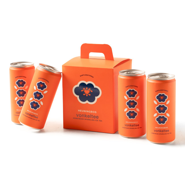 Babylonstoren Honeybush Vonkeltee, Pack of 4 packaging