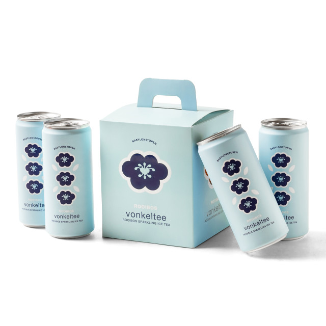 Babylonstoren Rooibos Vonkeltee, Pack of 4 packaging
