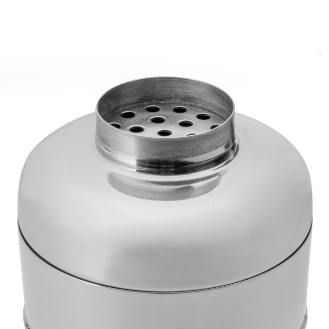 Humble & Mash Cocktail Shaker with Rib Detail Strainer detail