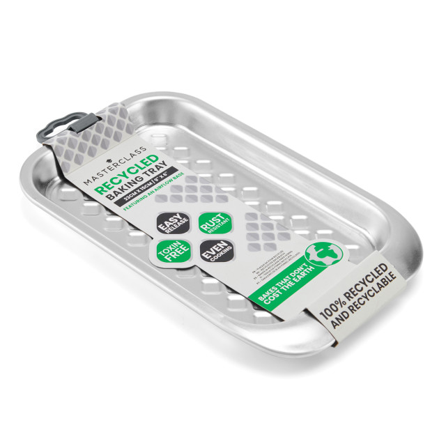 MasterClass Recycled Aluminium Baking Tray - Small Packing 