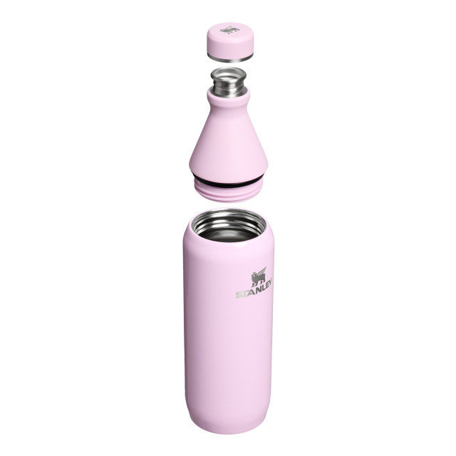 Stanley The All Day Slim Bottle, 600ml - Cherry Blossom Gloss angle