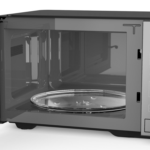 Russell Hobbs Electronic Black Mirror Microwave, 30L detail