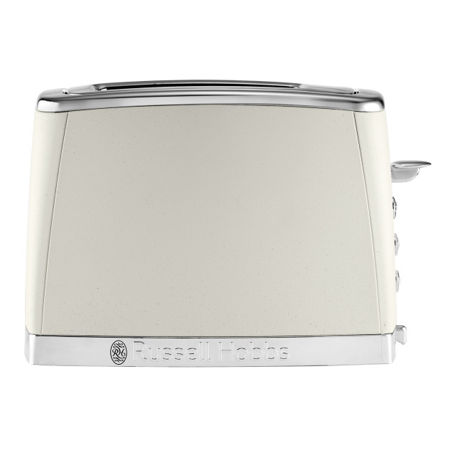 Russell Hobbs Luna 2-Slice Toaster - Stone angle