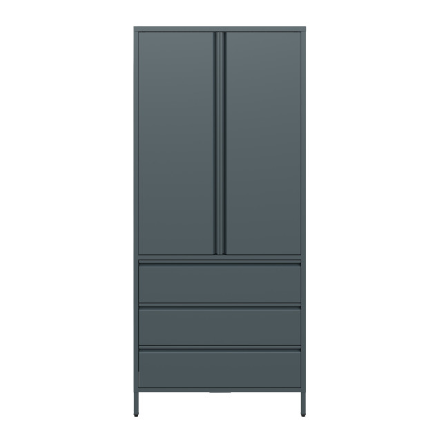 Popstrukt Bon Bon Double Locker - Dark Flint