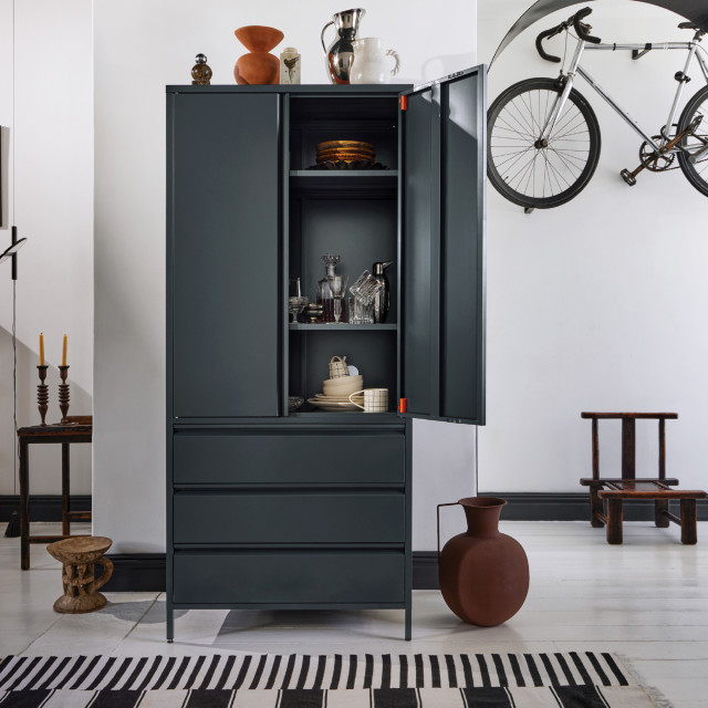Popstrukt Bon Bon Double Locker - Dark Flint