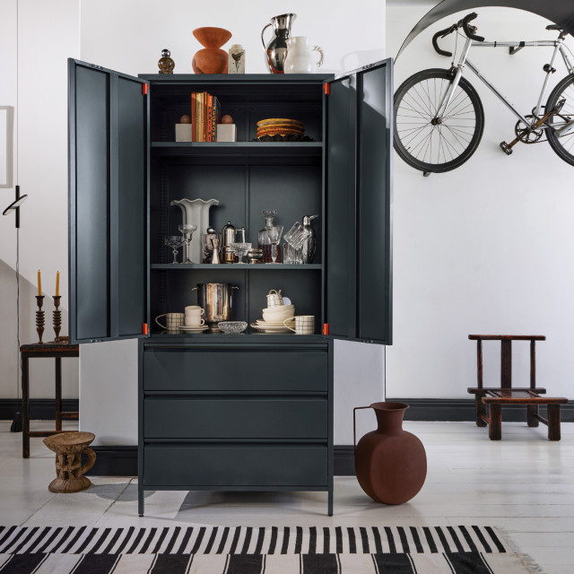 Popstrukt Bon Bon Double Locker - Dark Flint