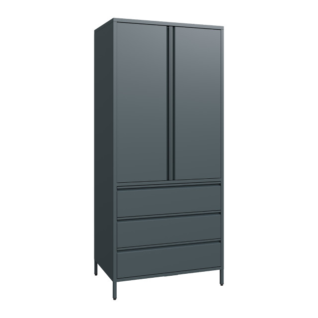 Popstrukt Bon Bon Double Locker - Dark Flint