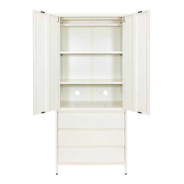Popstrukt Bon Bon Double Locker - Soft White angle
