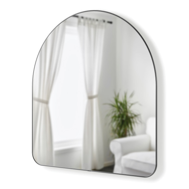 Umbra Hubba Arched Mirror - Metallic Titanium