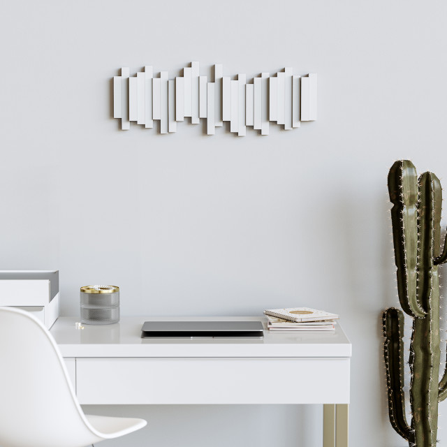 Umbra Sticks Multi Hook - White on the wall
