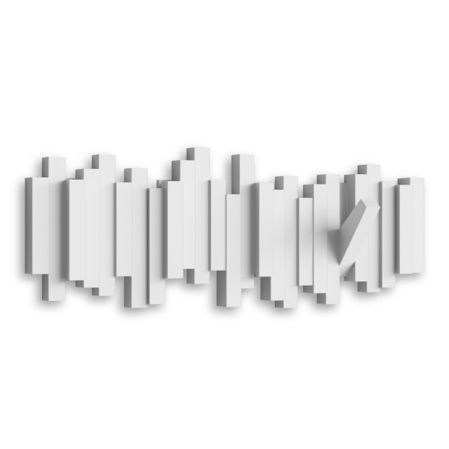 Umbra Sticks Multi Hook - White