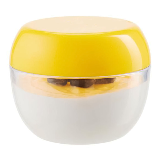 Creative Cooking Citrus Saver angle with yoghurt