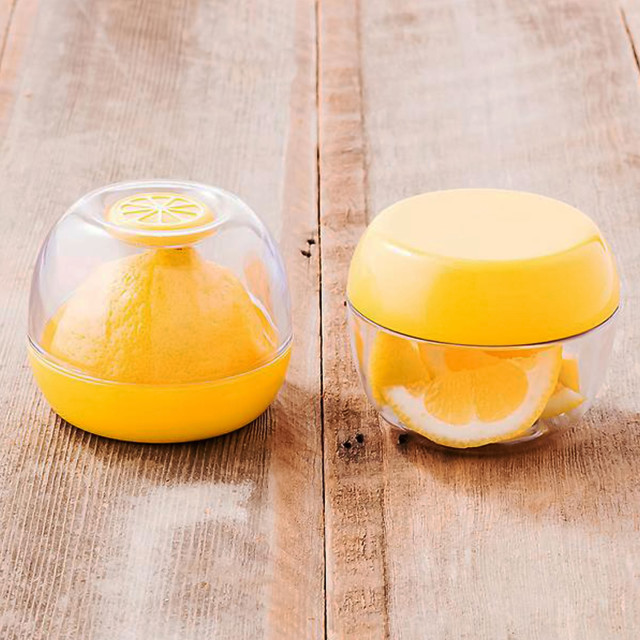 Creative Cooking Citrus Saver with lemon