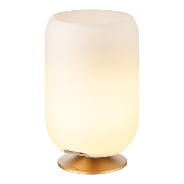 Kooduu Atmos Brass Silver All-In-One Wine Cooler Speaker & Lamp - Brass