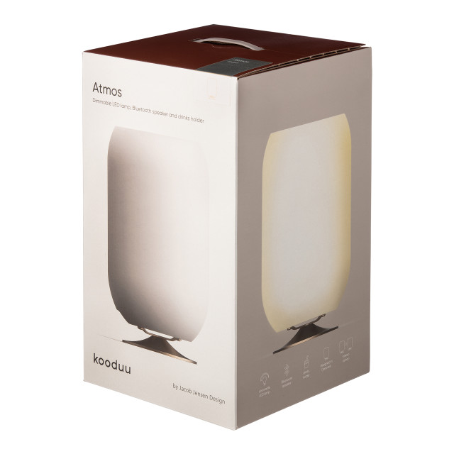 Kooduu Atmos Brushed Silver packaging