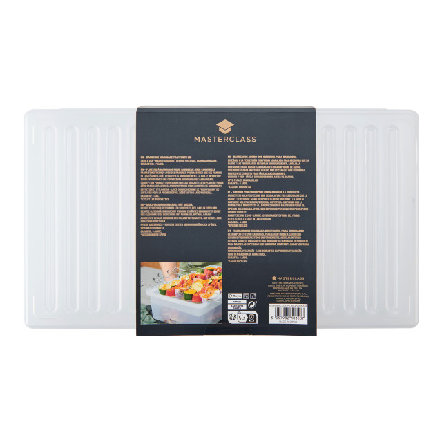 MasterClass Marinade Tray with Lid angle