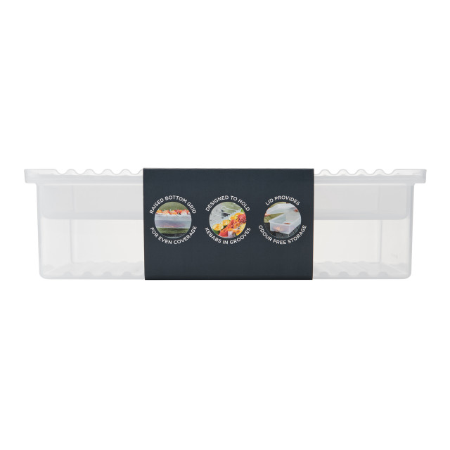 MasterClass Marinade Tray with Lid angle