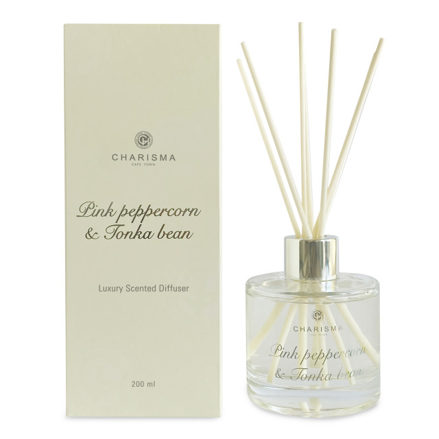 Charisma Candles Pink Peppercorn & Tonka Bean Classic Luxury Scented Diffuser, 200ml